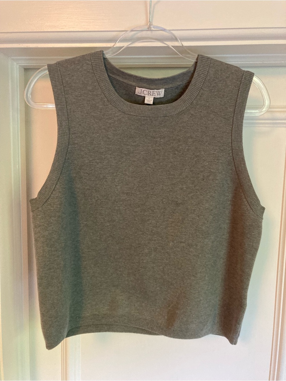 J Crew Knit Shell of TENCEL Lyocell blend